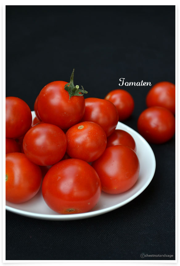 Käsige Kräutertomaten mit Pecorino und Parmesan – Chestnut &amp; Sage
