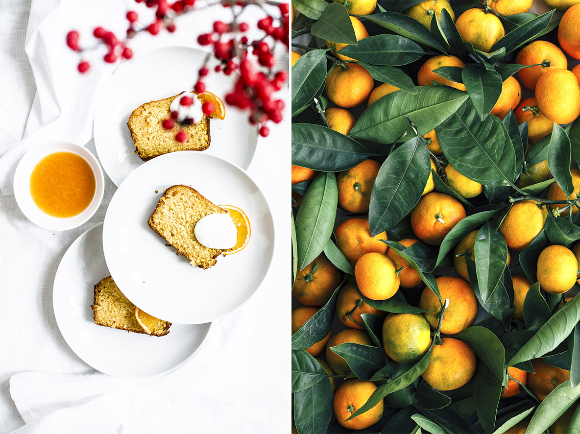 Orangenkuchen mit Orangenblütenwasser | chestnutandsage.de