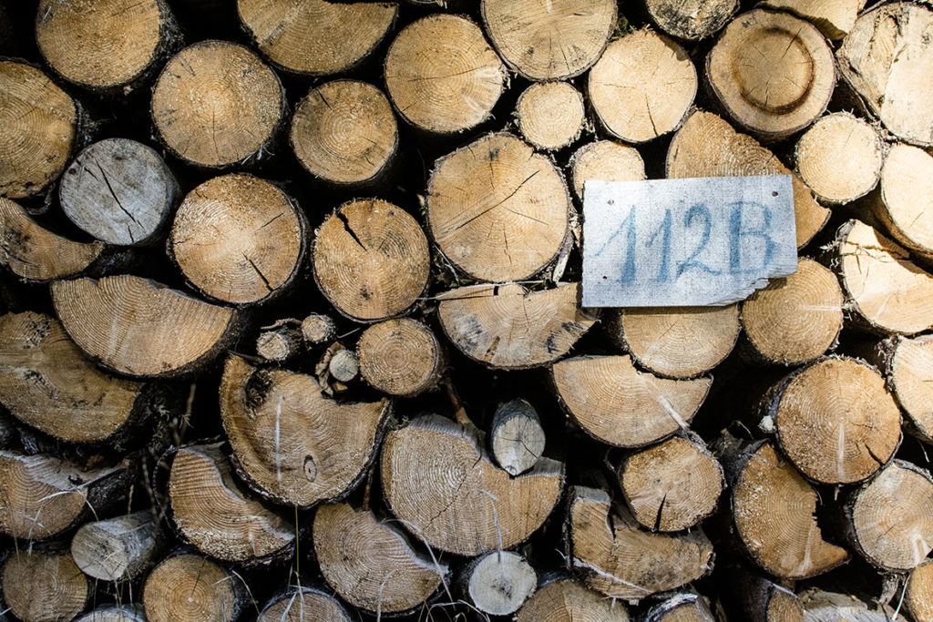 Kranzbach | Holzstapel | chestnutandsage.de